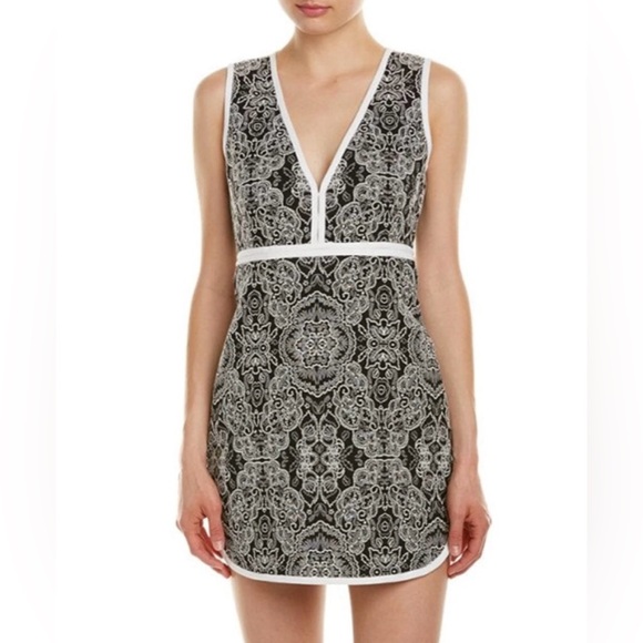 Rachel Zoe NWT jacquard mini dress with pockets! - Picture 1 of 10